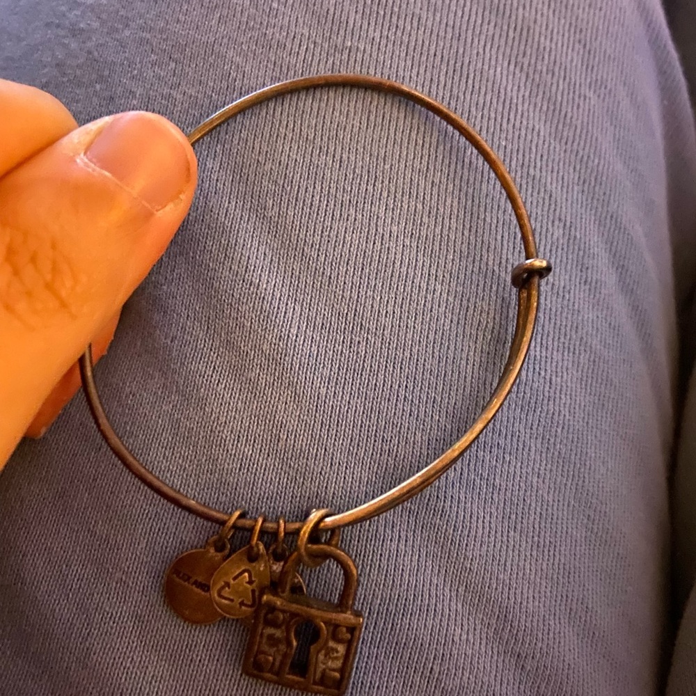 Alex and Ani Lock Bracelet